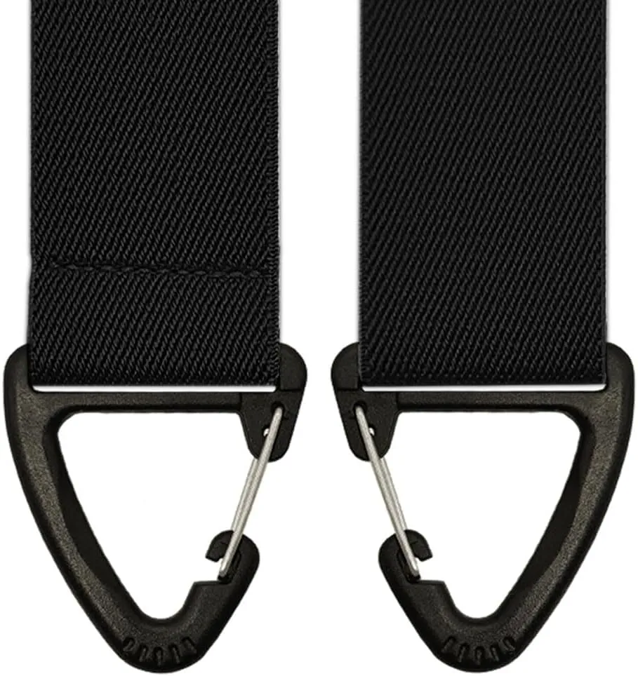 1.5 In Y Belt Loop Suspenders for Unisex Under Clothing with 3 Hooks.
