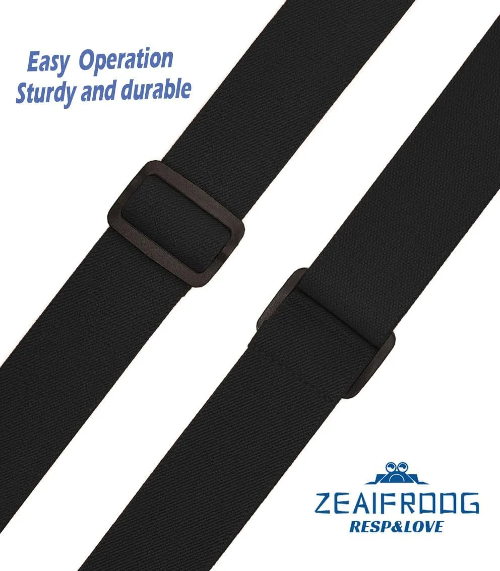 1.5 In Y Belt Loop Suspenders for Unisex Under Clothing with 3 Hooks.
