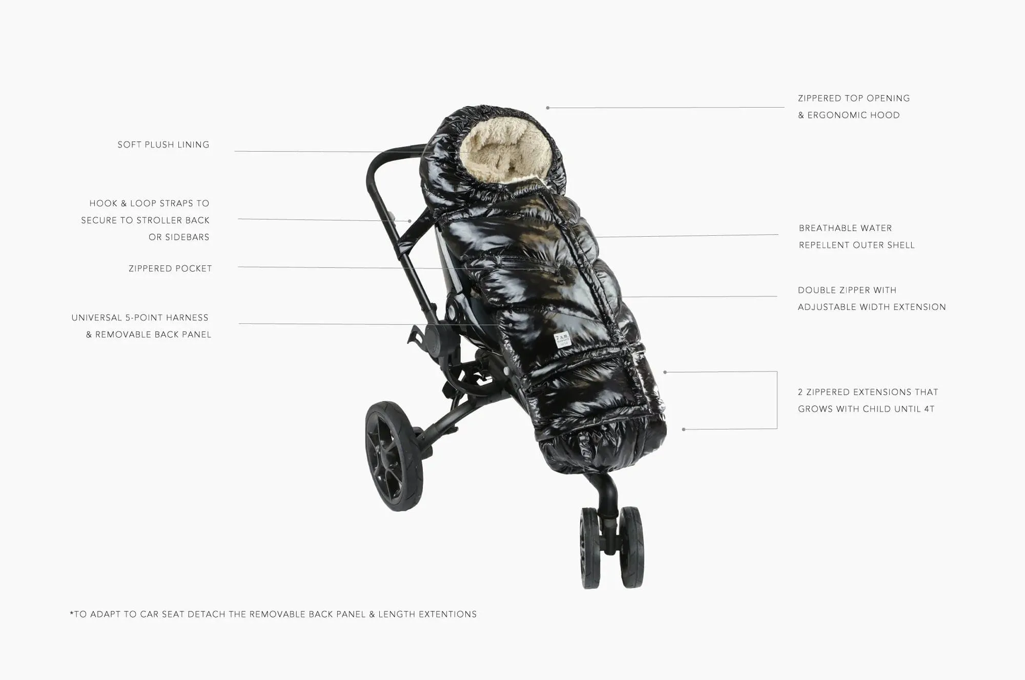 7AM Blanket 212 Evolution Footmuff
