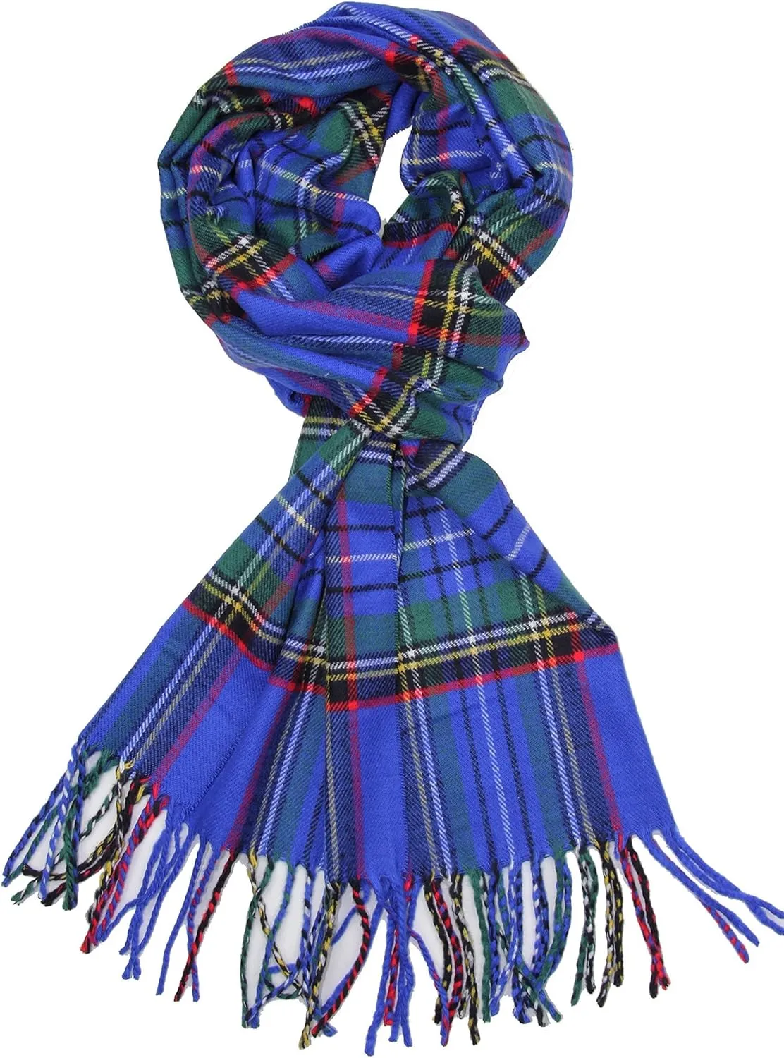 Achillea Soft & Warm Tartan Plaid Checked Cashmere Feel Winter Scarf Unisex