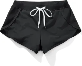 AIMPACT Mens Short Swim Trunks Quick Dry Beach Board Shorts 80s 90s Summer Vintage Swimwear with Lining Swimming Suits
