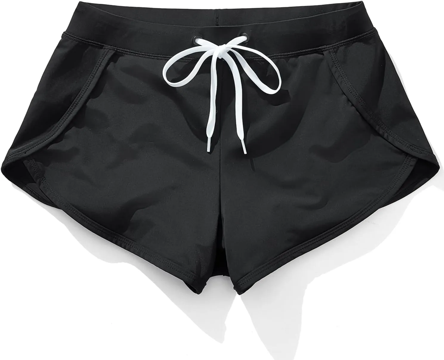 AIMPACT Mens Short Swim Trunks Quick Dry Beach Board Shorts 80s 90s Summer Vintage Swimwear with Lining Swimming Suits
