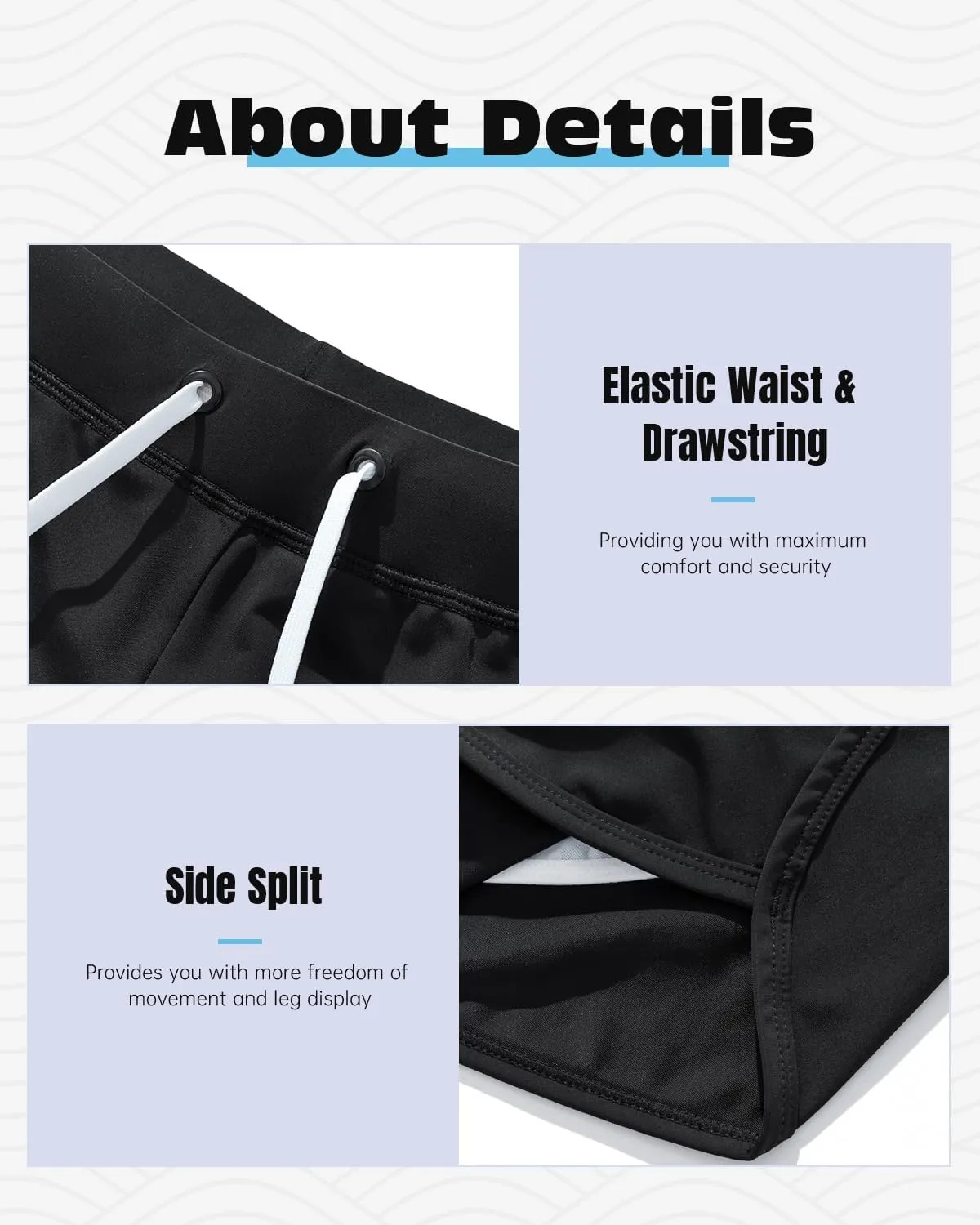 AIMPACT Mens Short Swim Trunks Quick Dry Beach Board Shorts 80s 90s Summer Vintage Swimwear with Lining Swimming Suits