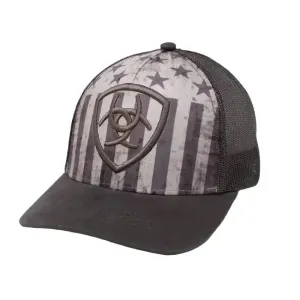 ARIAT USA Shield (Dark Grey) - Trucker Cap