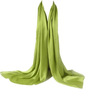 Bellonesc Silk Scarf 100% silk Long Lightweight Sunscreen Shawls for Women