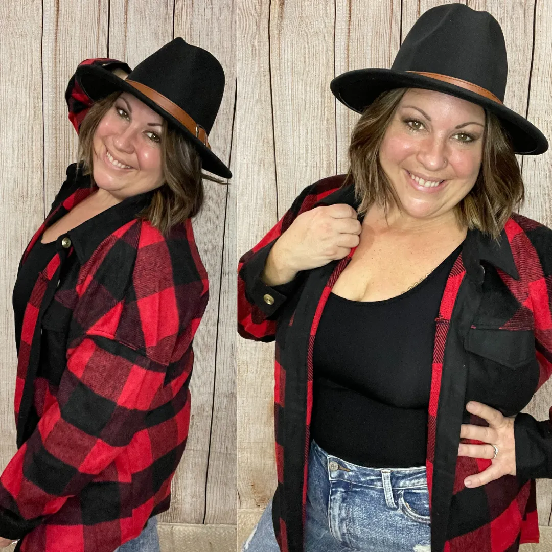 Belted Fedora Hat