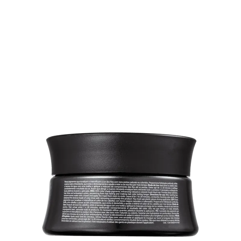 Black Illuminated - Highlight for Black Hair Color - Mask 300g - Amend