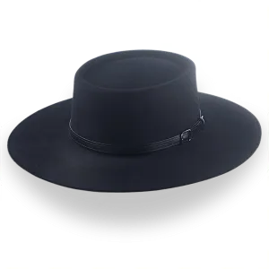 Black Vaquero Cowboy Hat in Durable Fur Felt | The Mojave