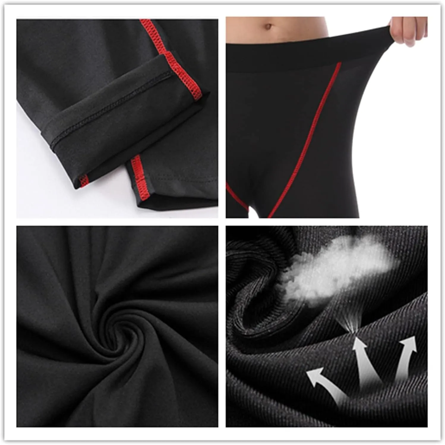 Boys Compression Pants Base Layers Soccer Hockey Tights Athletic Leggings Thermal for Kids