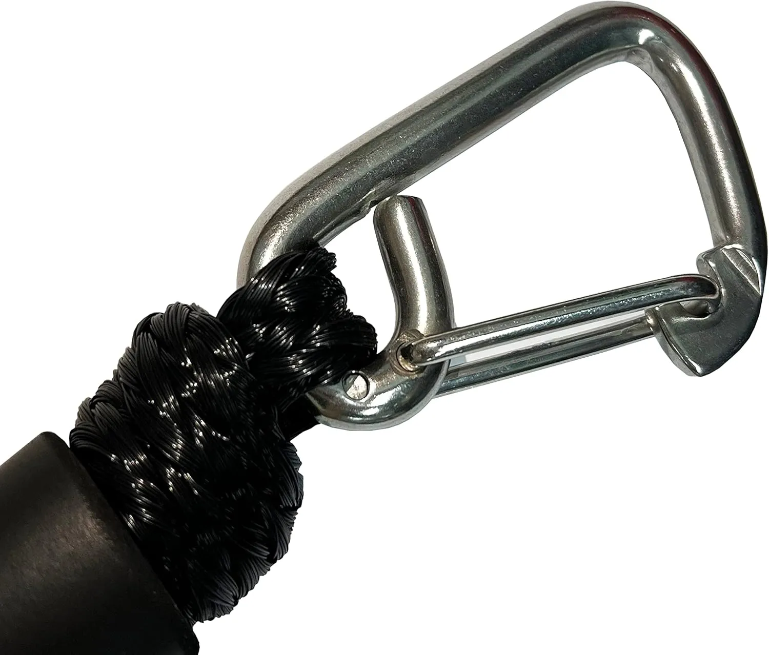 Bungee Dock Lines for Boats 4 ft, Heavy-Duty Elastic Anchor Rope with Hooks, Secure Boat Dock Lines, Jet Ski Mooring & PWC Tie Downs (Black, 2 Pack)