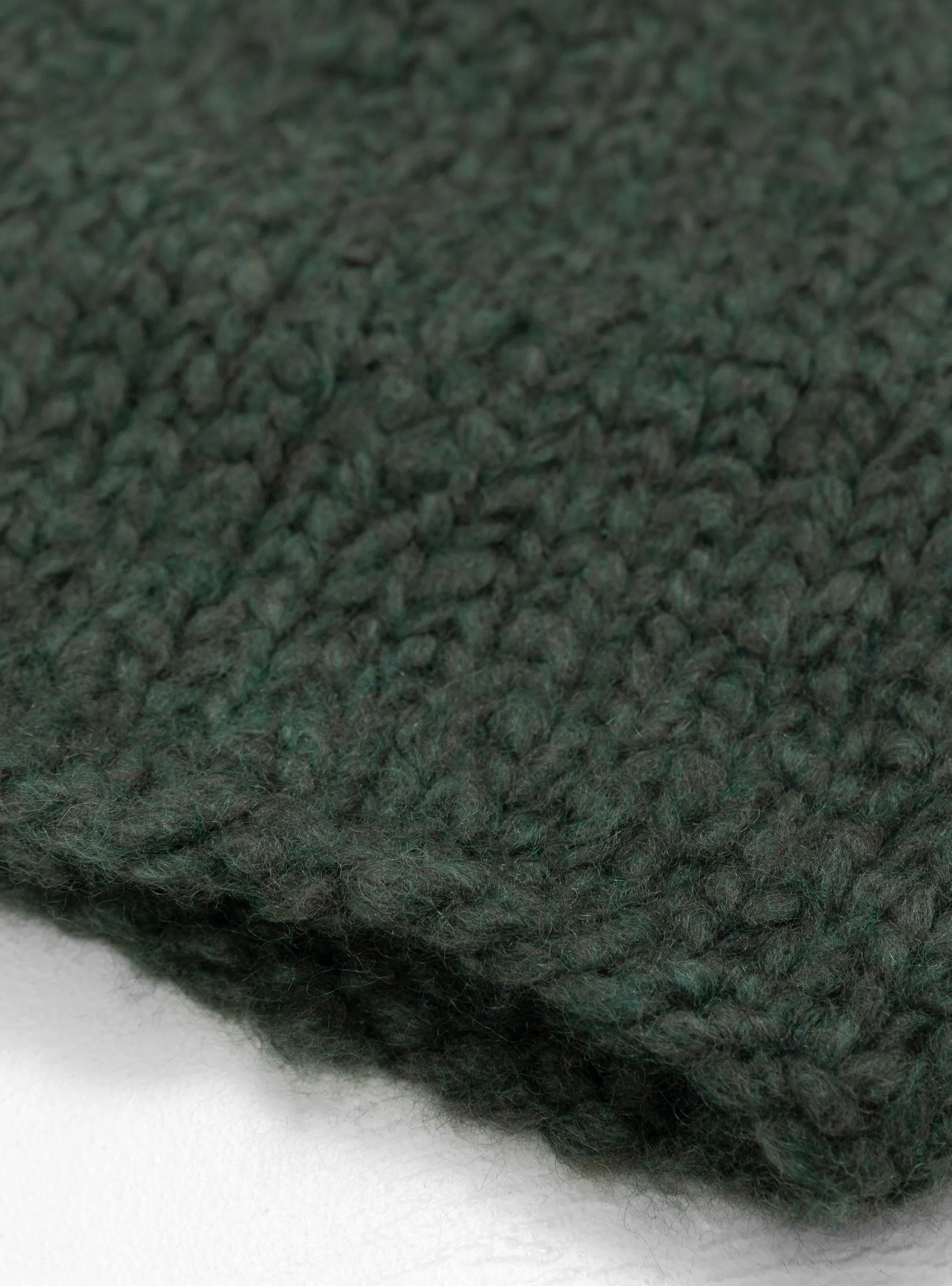 Sure! Here is an optimized title for the product:

Luxurious Soft Cashmere Pine Green Winter Hat