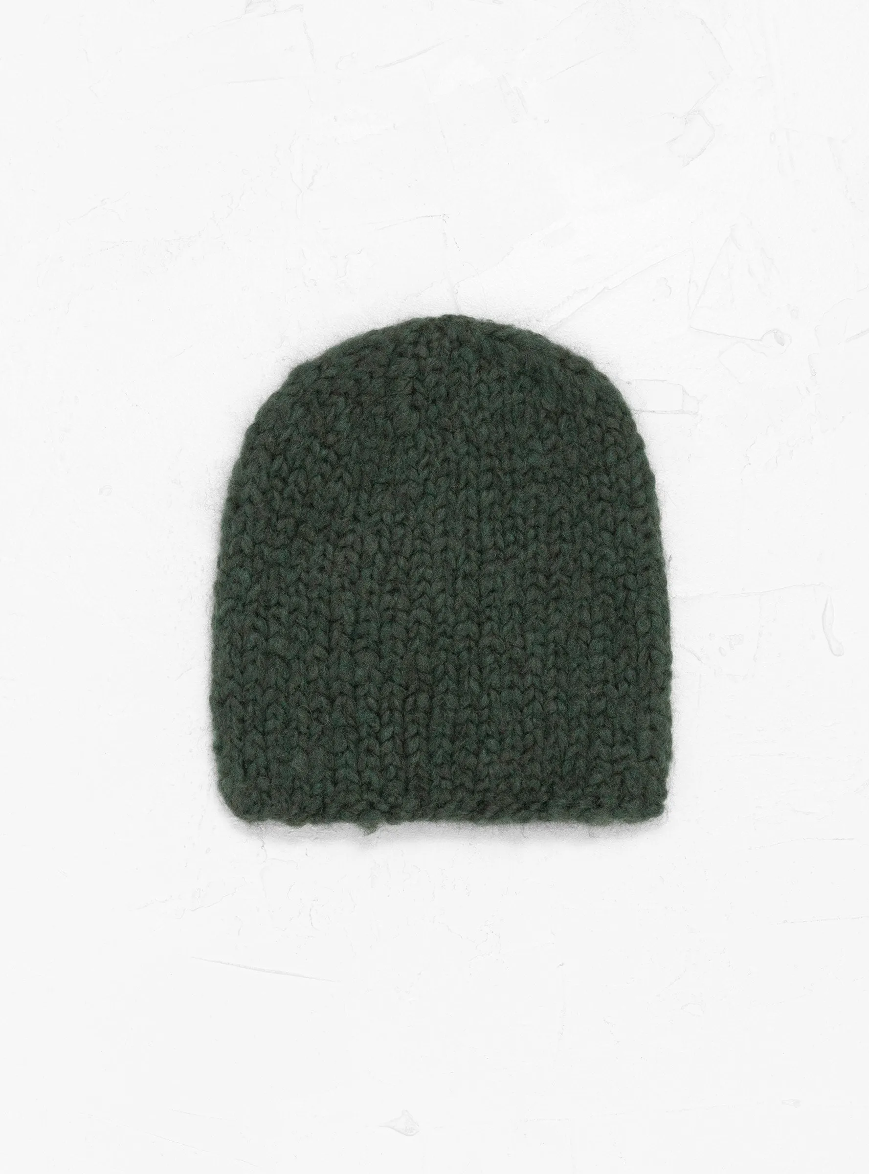 Sure! Here is an optimized title for the product:

Luxurious Soft Cashmere Pine Green Winter Hat