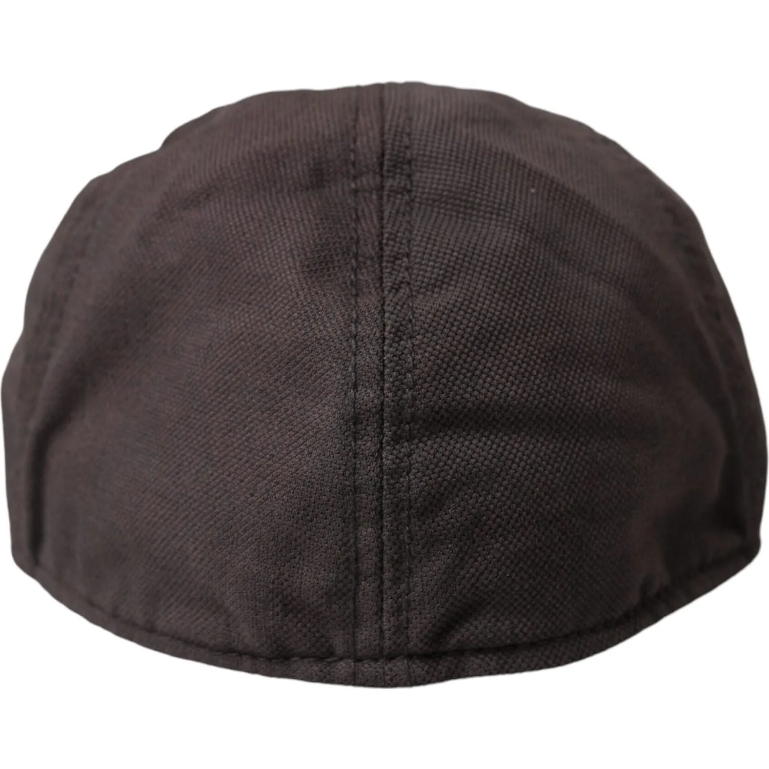 Dolce & Gabbana Brown Nylon Cloth Newsboy Hat Men
