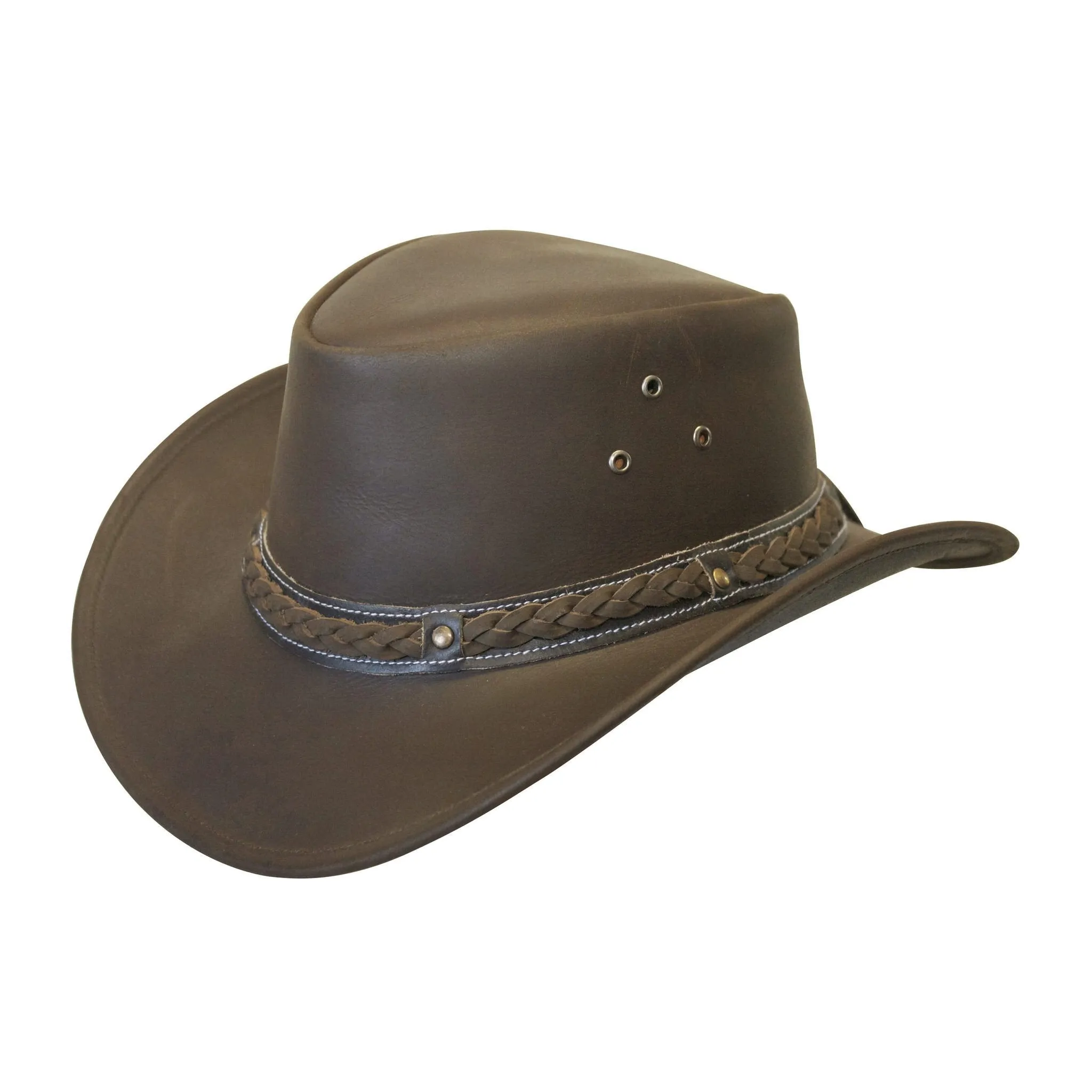 Down Under Leather Hat