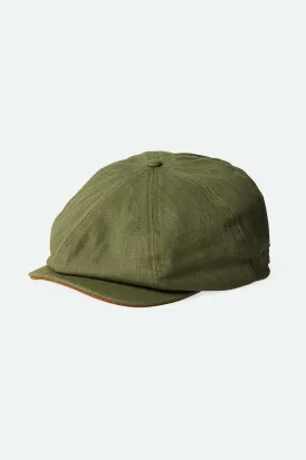 Fender Factory Brood Newsboy Cap - Olive Surplus