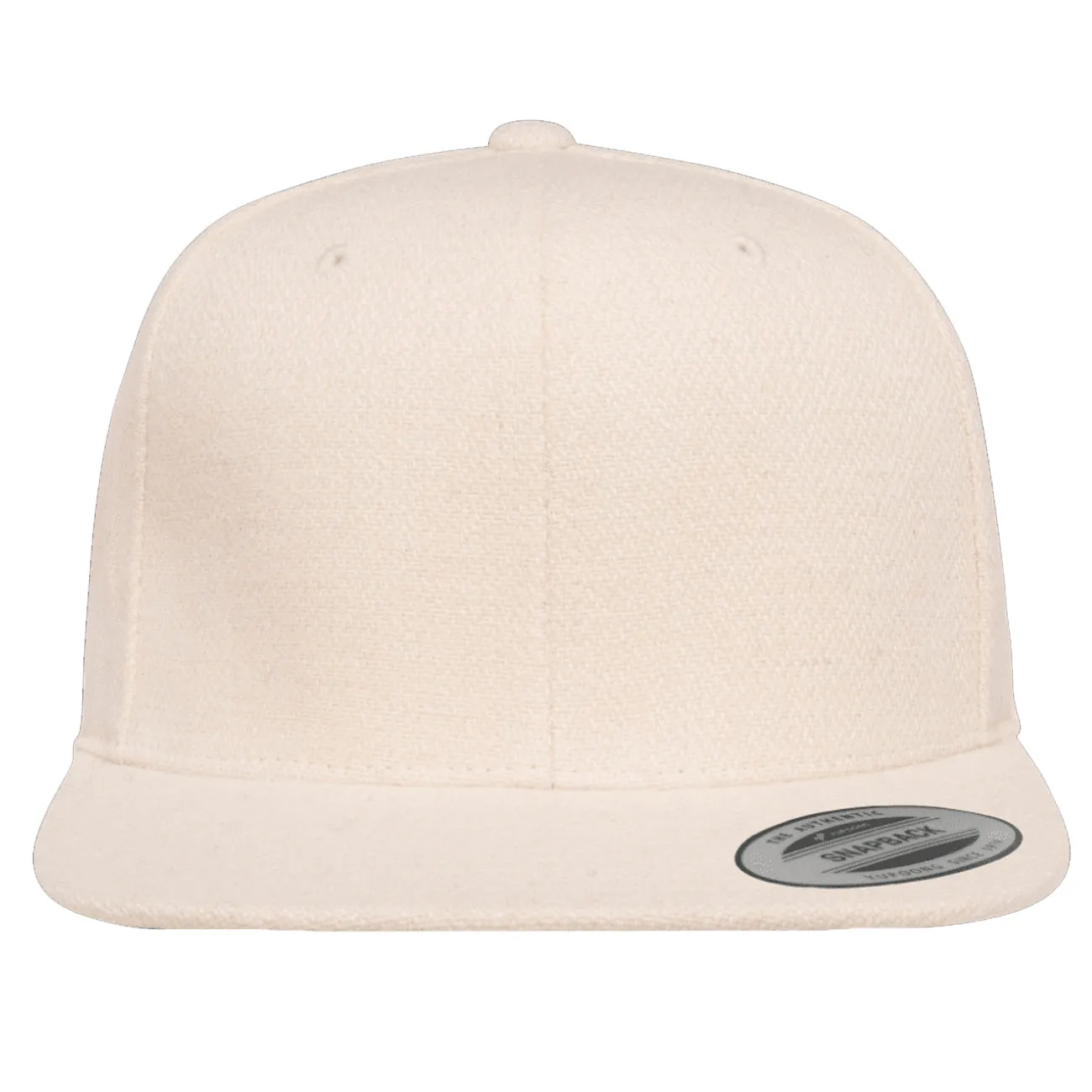 Flexfit Yupoong Classic Melton Wool Snapback Hat