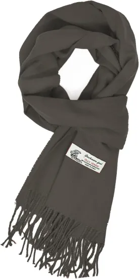 Glory Max Unisex Plain Solid Color Winter Scarf Cashmere Feel Soft Classic 72"x12"