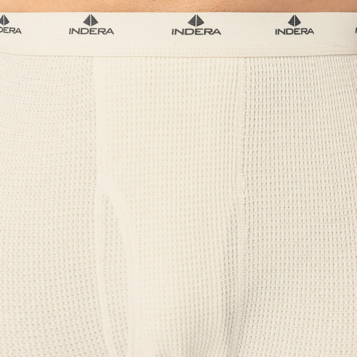 Indera Men's Heavyweight Cotton Waffle Long Johns Thermal Underwear Bottom