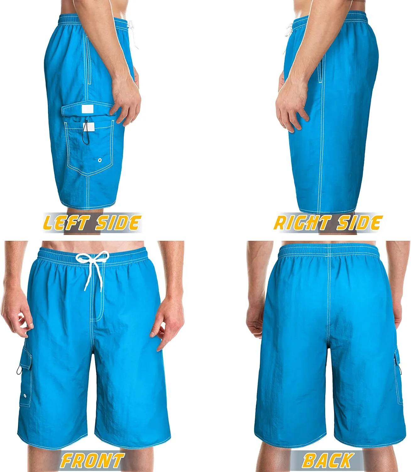 Mens Swimming Trunks Swim Trunks Quick Dry Swim Shorts with Mesh Lining Funny Swimwear Bathing Suits