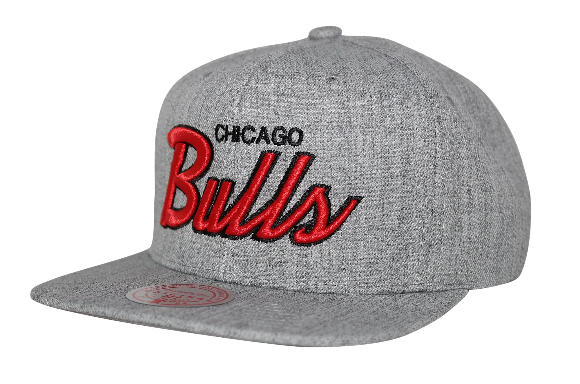 Mitchell & Ness NBA Chicago Bulls Script Logo Snapback Adjustable Cap