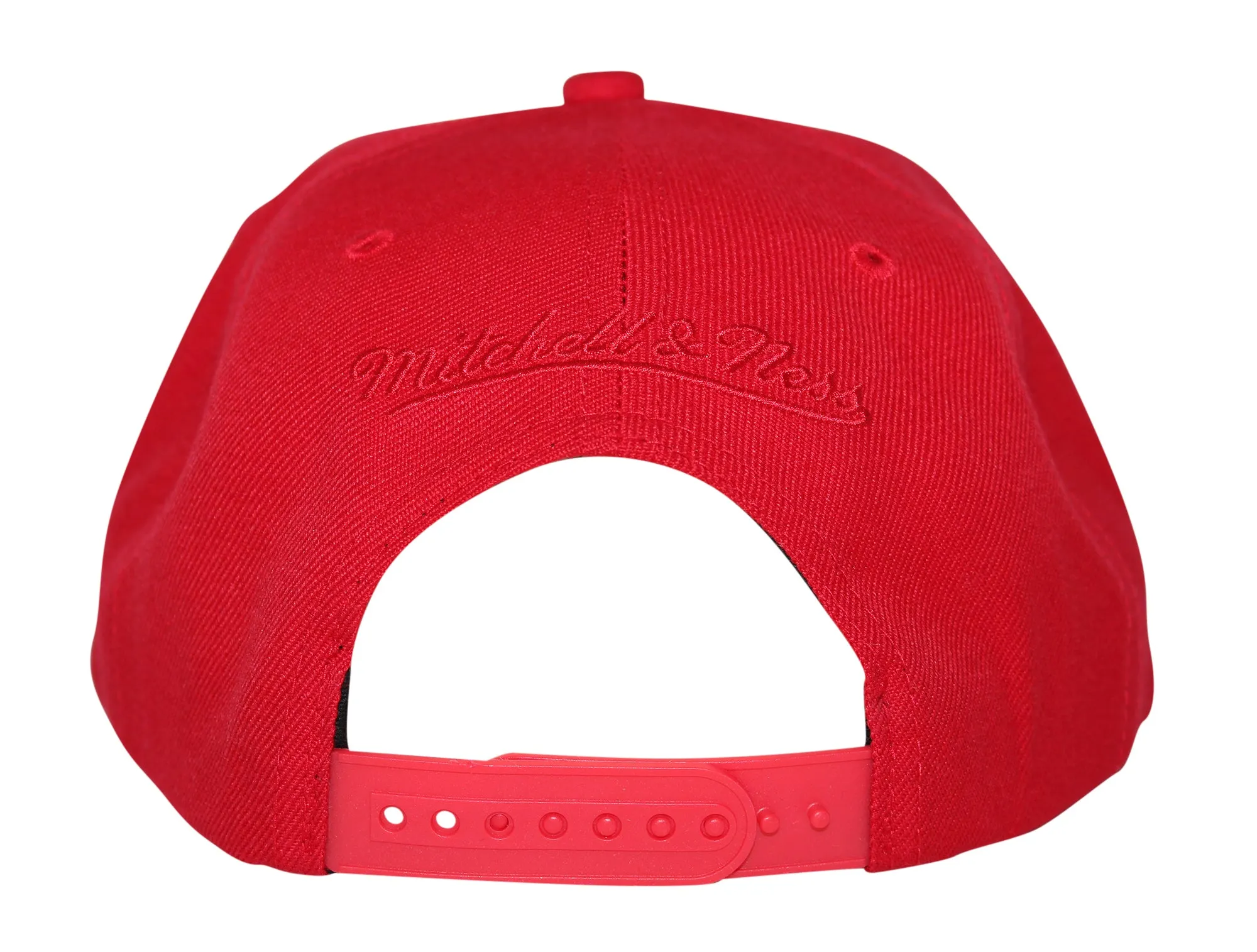 Mitchell & Ness NBA Chicago Bulls Script Logo Snapback Adjustable Cap
