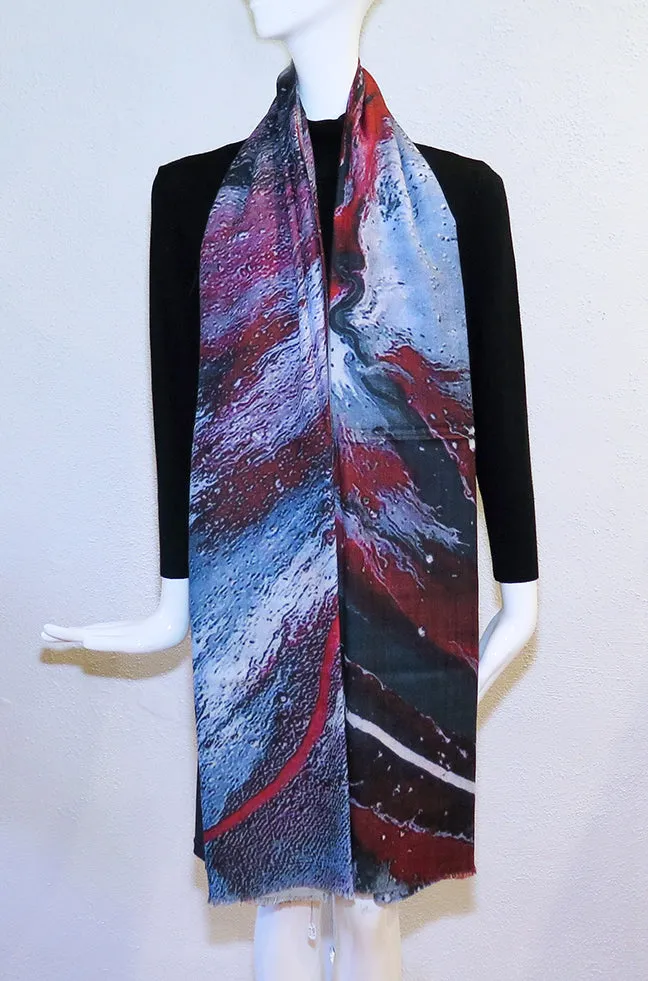 mSquare by Neetu Malik - Cashmere Art Scarf