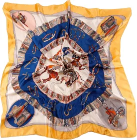 NZKNP Silk-Like Head Scarf - Women's Bandana Wraps