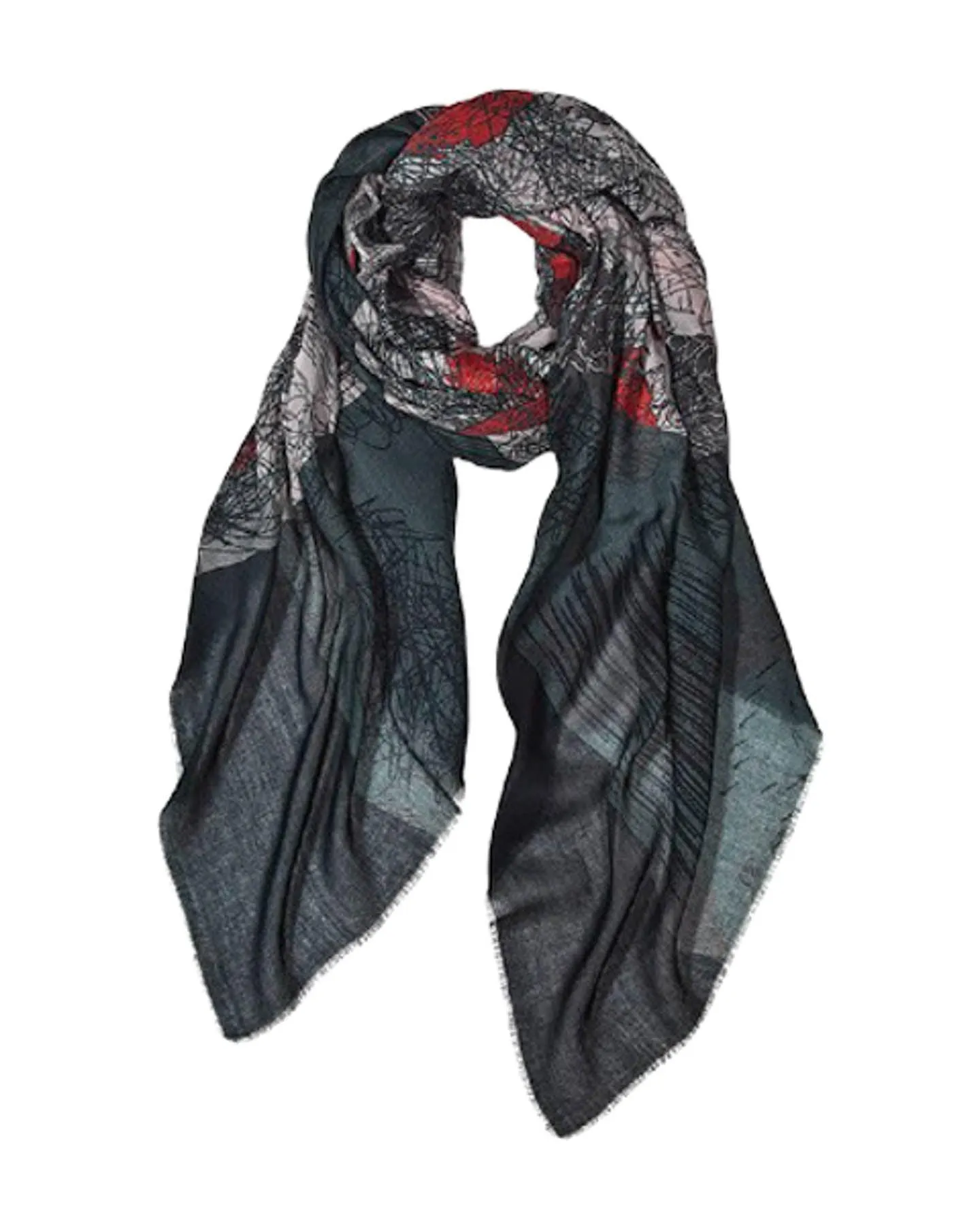 Poppies Scarf