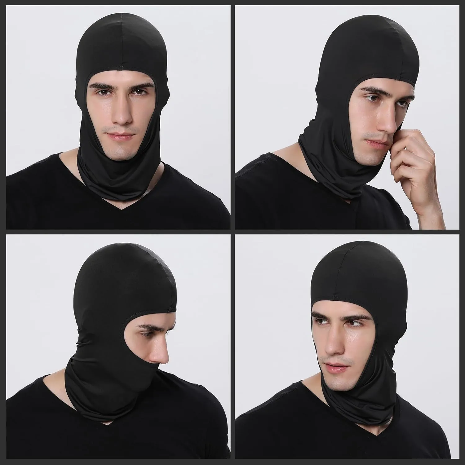 Pukavt Balaclava Face Mask, Ski Mask for Men Women, UV Protection Windproof Scarf for Motorcycle Snowboard Cycling