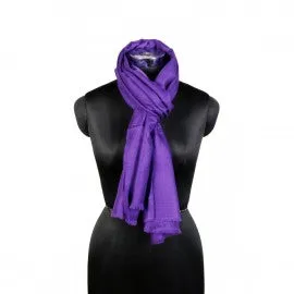 Purple Woolen Scarf