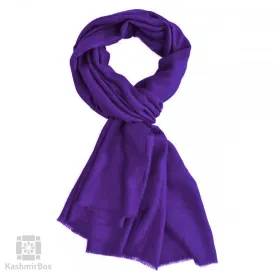 Purple Woolen Scarf