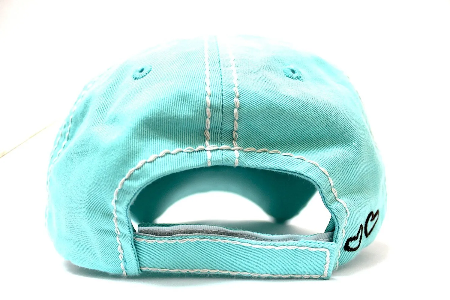 "Bless Your Heart" Patch on NEW! MINT Vintage Hat w/ Back <3 Detail