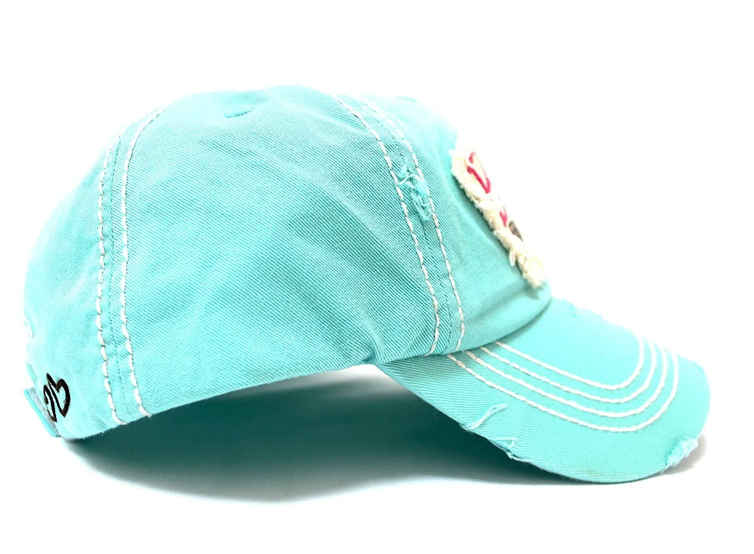 "Bless Your Heart" Patch on NEW! MINT Vintage Hat w/ Back <3 Detail