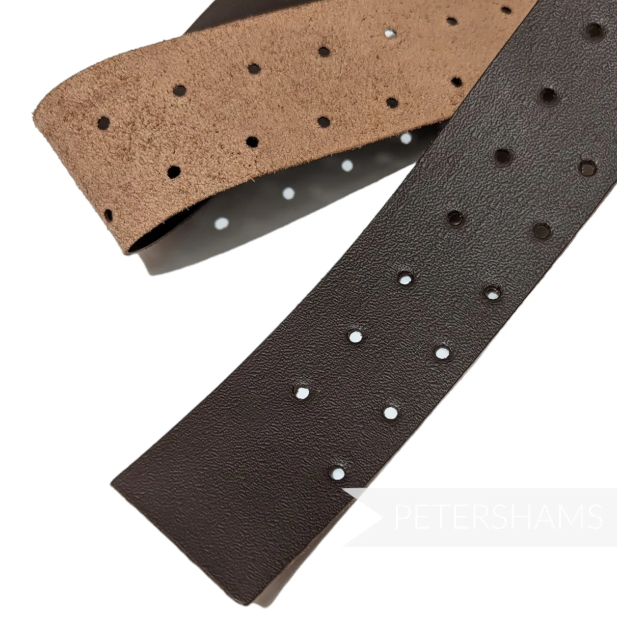 Raw Edge Real Leather Hat Band / Sweatband