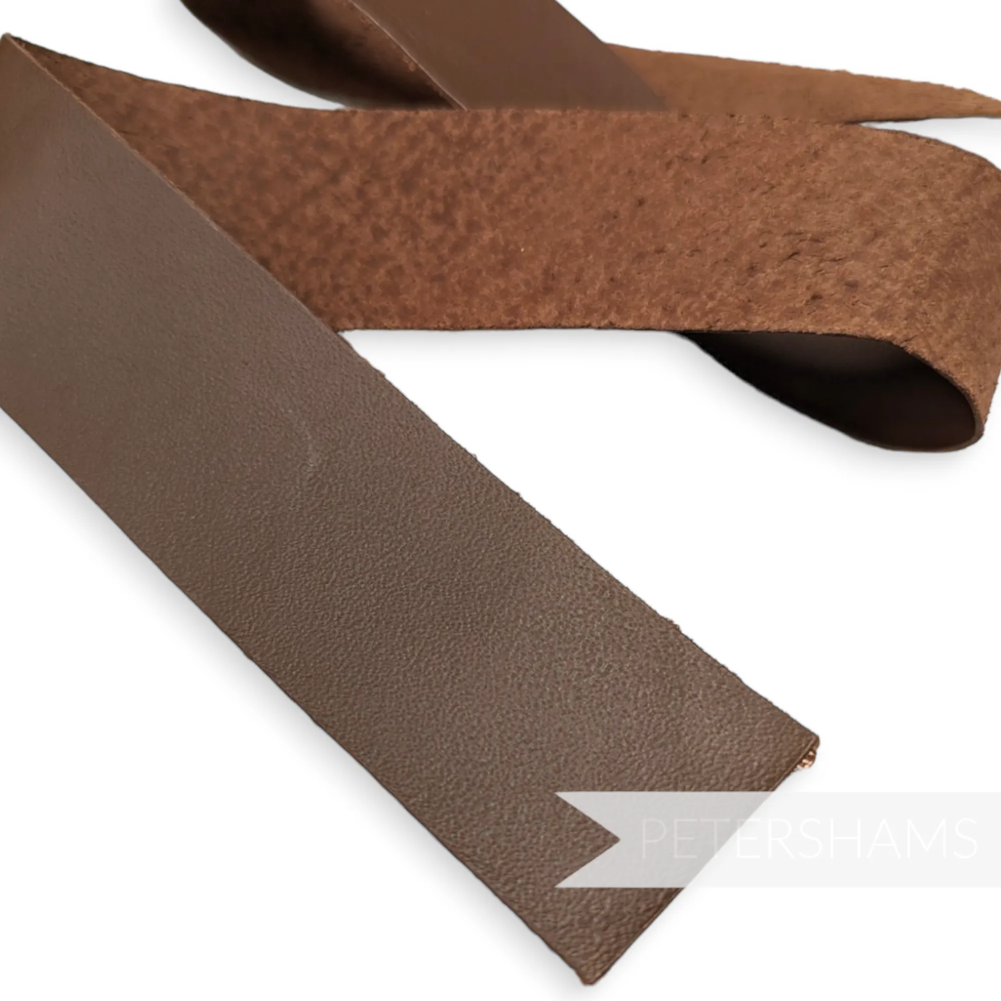Raw Edge Real Leather Hat Band / Sweatband
