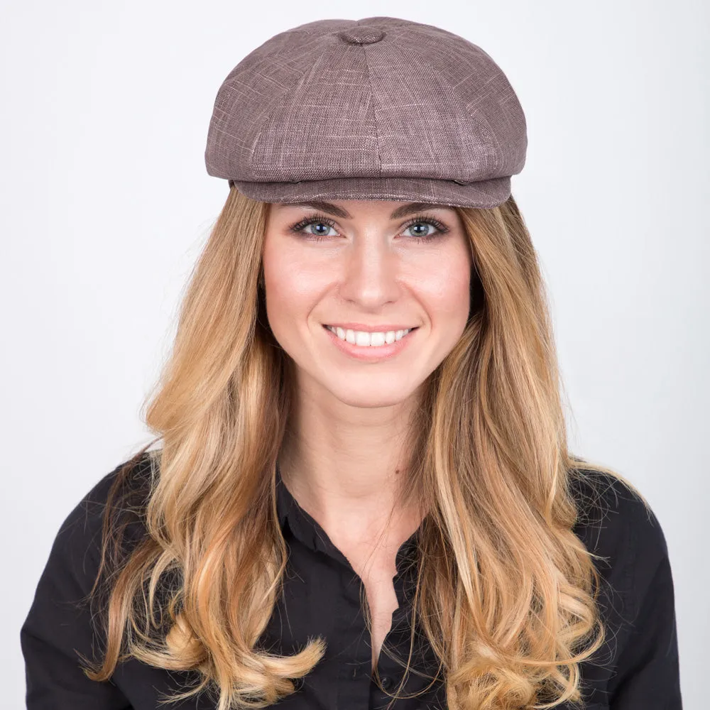 Regal - Walrus Hats Linen/Cotton 8 Panel Newsboy Cap