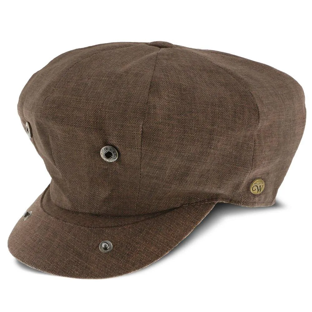 Regal - Walrus Hats Linen/Cotton 8 Panel Newsboy Cap