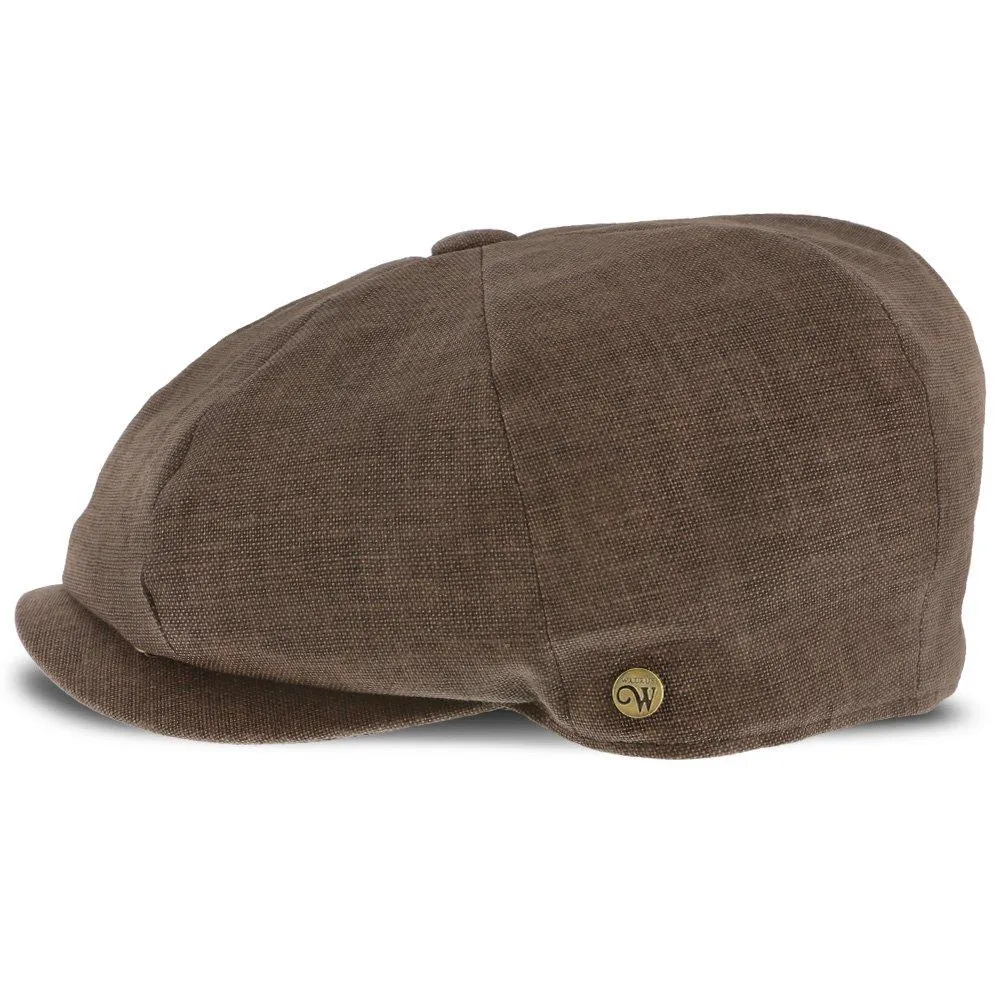 Regal - Walrus Hats Linen/Cotton 8 Panel Newsboy Cap