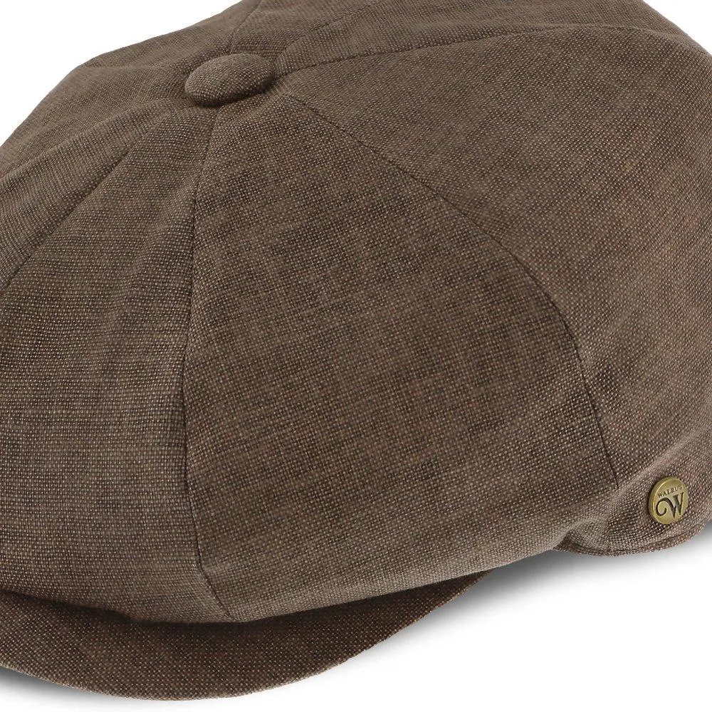 Regal - Walrus Hats Linen/Cotton 8 Panel Newsboy Cap