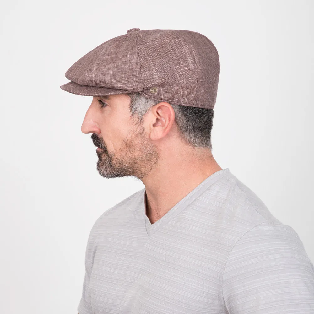 Regal - Walrus Hats Linen/Cotton 8 Panel Newsboy Cap