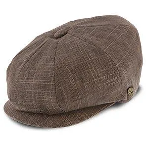 Regal - Walrus Hats Linen/Cotton 8 Panel Newsboy Cap