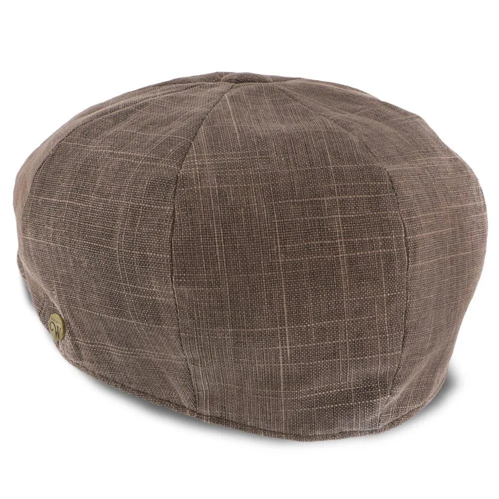 Regal - Walrus Hats Linen/Cotton 8 Panel Newsboy Cap