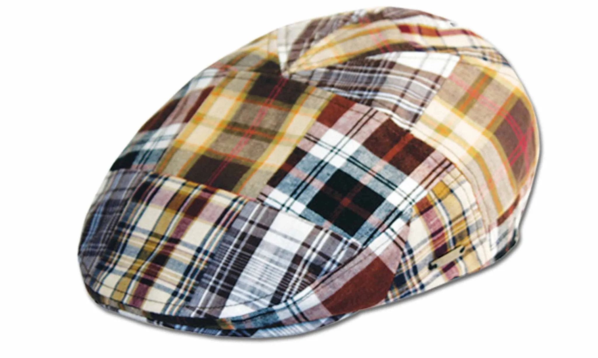 Sakkas Men's Plaid Patchwork Newsboy Ivy Flat Cap
