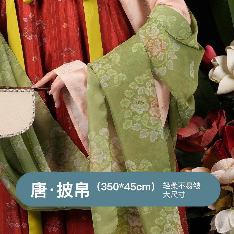 Si Feng 司凤 Tang Dynasty Restoration Daxiushan Jacket Qixiong Ruqun Set