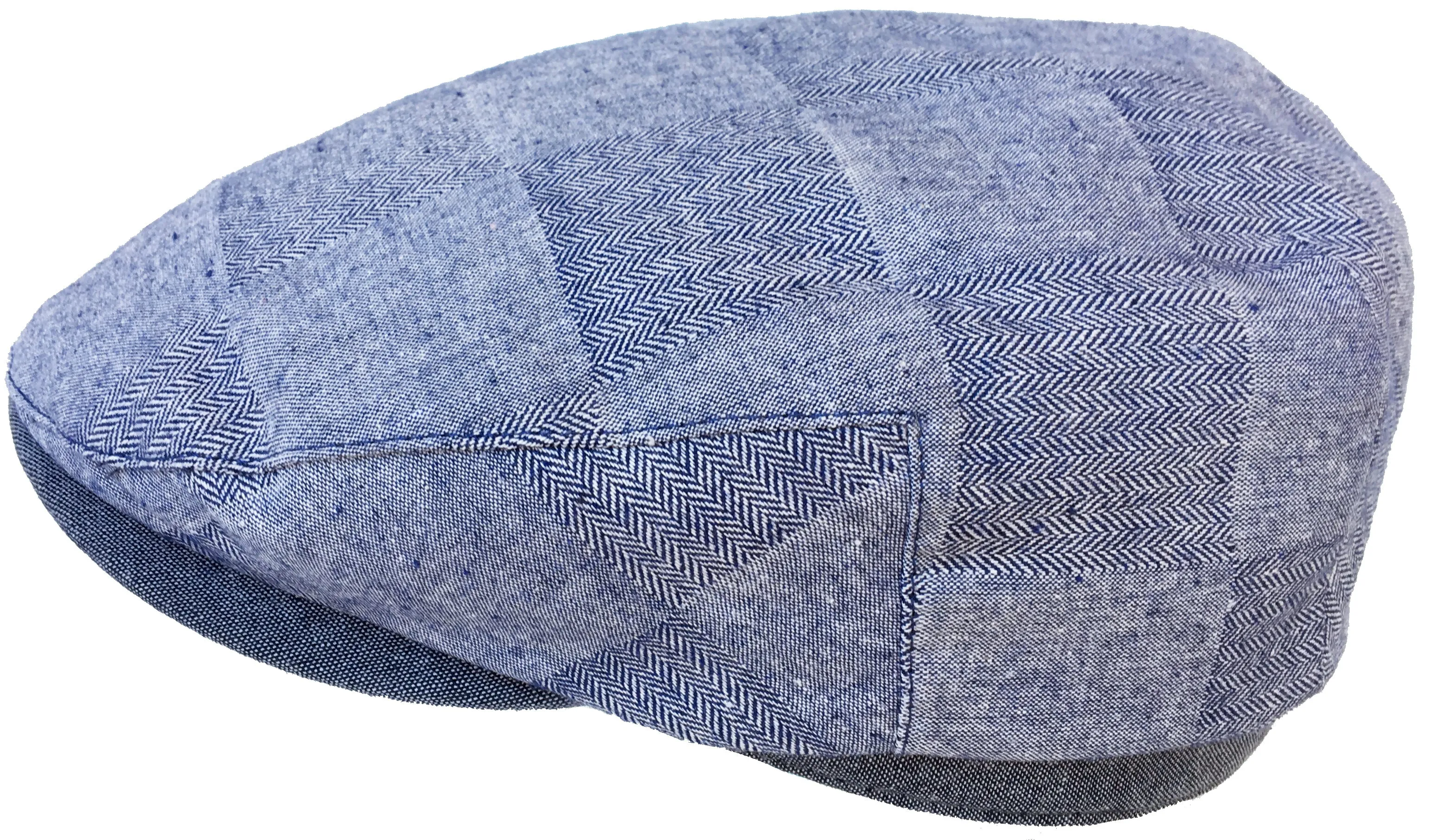 Stetson Chambray & Herringbone Cotton Ivy Cap