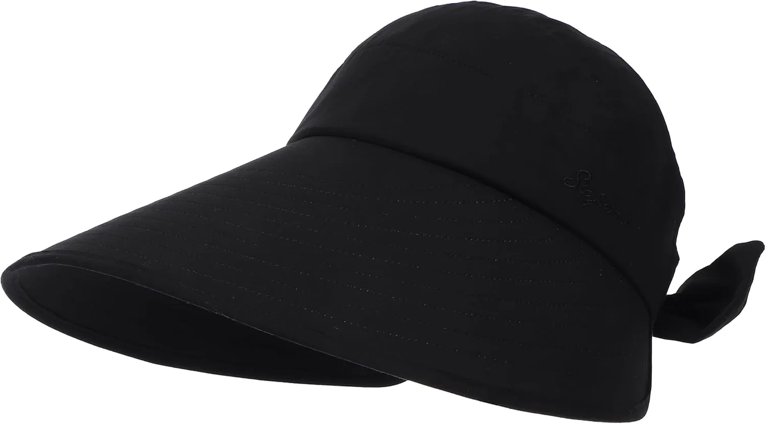 Sun Visor Hat for Women Wide Brim Ponytail Hole UV Protection Summer Cap Packable UPF 50  Travel Outdoor