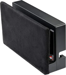 TXEsign Reversible Soft Lining Nintendo Switch Dust Cover Compatible with Nintendo Switch charging dock (Black)