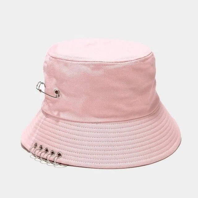 Women's Bucket Hat Women Flat Fashion Bob Hat Fishing Summer Cap