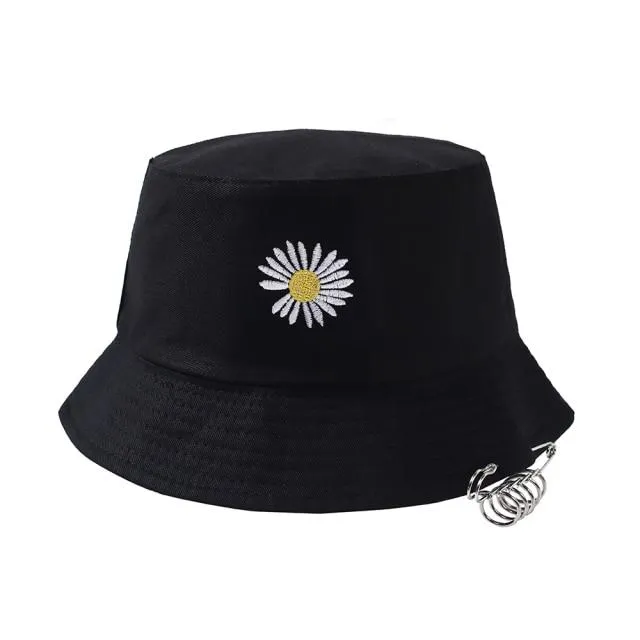 Women's Bucket Hat Women Flat Fashion Bob Hat Fishing Summer Cap