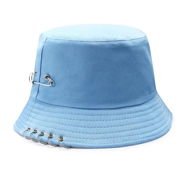 Women's Bucket Hat Women Flat Fashion Bob Hat Fishing Summer Cap